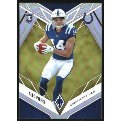 2022 Panini Phoenix Yellow #121 Alec Pierce