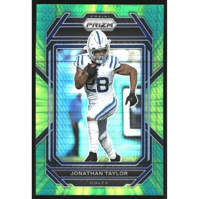 2022 Panini Prizm Prizms Hyper #122 Jonathan Taylor