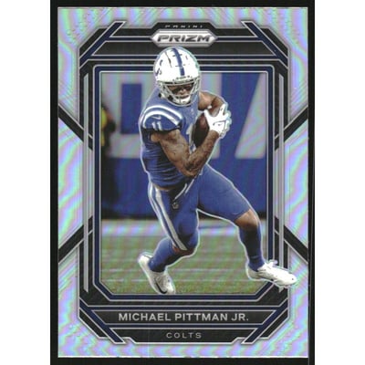 2022 Panini Prizm Prizms Silver #123 Michael Pittman Jr.