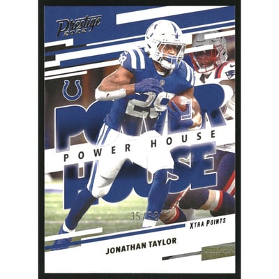 2022 Prestige Power House Xtra Points Gold #6 Jonathan Taylor