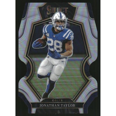 2022 Select Prizm Silver Die Cut #144 Jonathan Taylor
