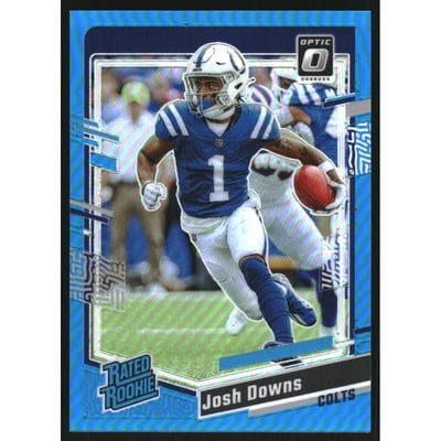 2023 Donruss Optic Aqua #248 Josh Downs RR