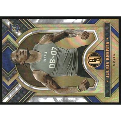 2023 Panini Gold Standard White Gold #160 Julius Brents