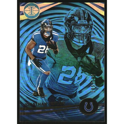 2023 Panini Illusions Light Blue #45 Jonathan Taylor