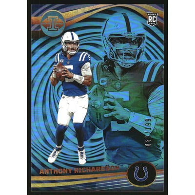 2023 Panini Illusions Light Blue #46 Anthony Richardson