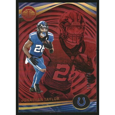 2023 Panini Illusions Red #45 Jonathan Taylor