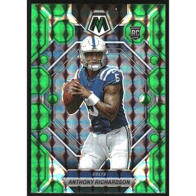 2023 Panini Mosaic Mosaic Green #282 Anthony Richardson