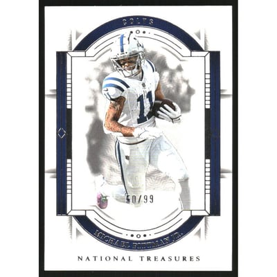 2023 Panini National Treasures #42 Michael Pittman Jr.