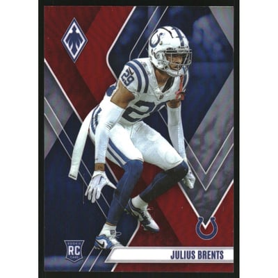 2023 Panini Phoenix Red #162 Julius Brents