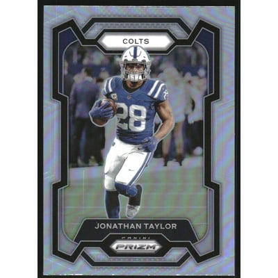 2023 Panini Prizm Prizms Silver #127 Jonathan Taylor