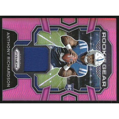 2023 Panini Prizm Rookie Gear Prizms Pink #3 Anthony Richardson