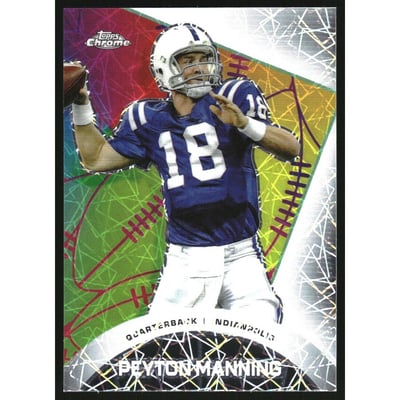 2023 Topps Composite Chrome All Etch Lazer Refractors #CAE7 Peyton Manning