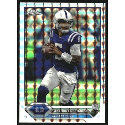 2023 Topps Composite Chrome Geometric Refractors #3 Anthony Richardson