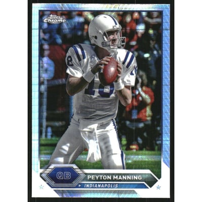 2023 Topps Composite Chrome Prism Refractors #11 Peyton Manning