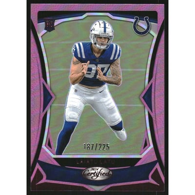 2024 Certified Mirror Pink #111 Laiatu Latu