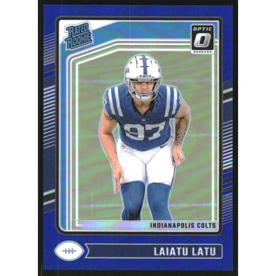2024 Donruss Optic Blue #267 Laiatu Latu RR