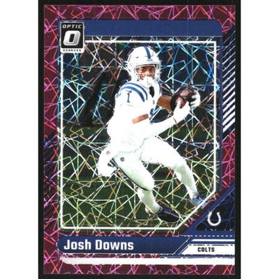 2024 Donruss Optic Pink Velocity #84 Josh Downs