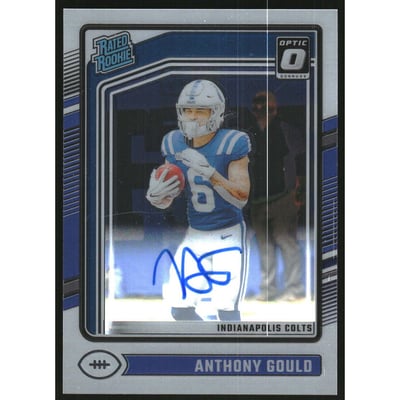 2024 Donruss Optic Rated Rookies RPS Autographs #205 Anthony Gould