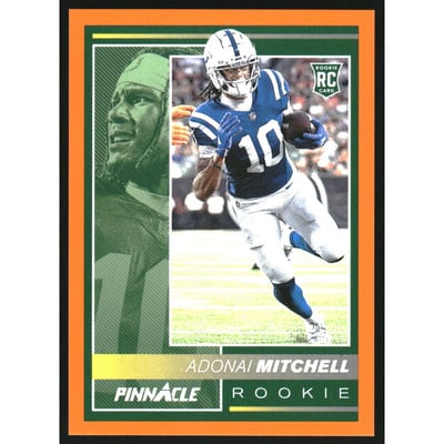 2024 Panini Encore Orange #202 Adonai Mitchell