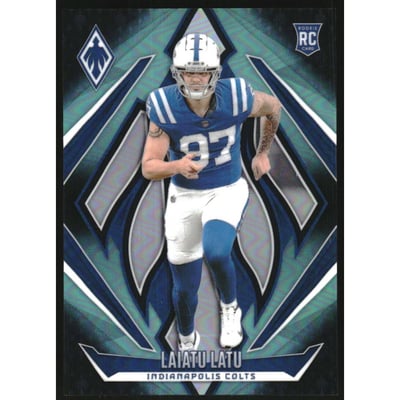 2024 Panini Phoenix Teal Fade #217 Laiatu Latu