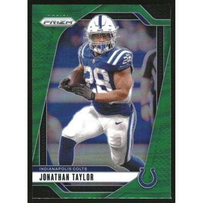 2024 Panini Prizm Prizms Green #121 Jonathan Taylor