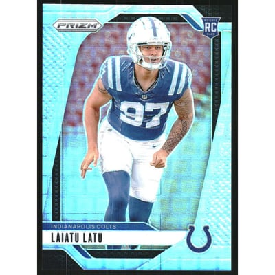 2024 Panini Prizm Prizms Pandora #366 Laiatu Latu