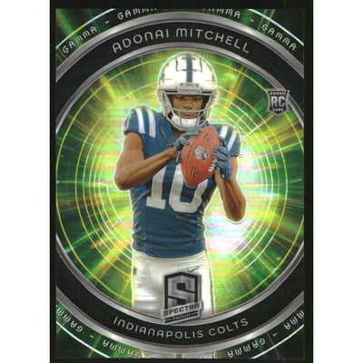 2024 Panini Spectra Gamma #8 Adonai Mitchell