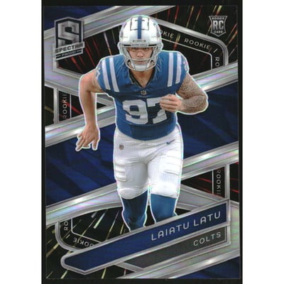 2024 Panini Spectra Hyper #122 Laiatu Latu