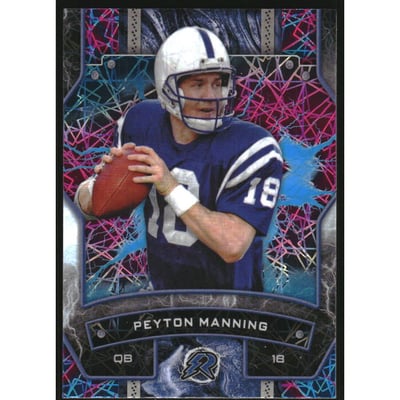 2024 Topps Resurgence Sky Blue and Pink Shock #44 Peyton Manning