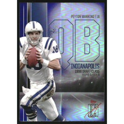 2024 Topps Signature Class Chrome Purple Refractors #BCV20 Peyton Manning
