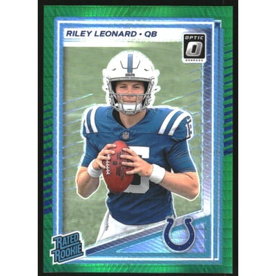2025 Donruss Optic Green Hyper #255 Riley Leonard RR