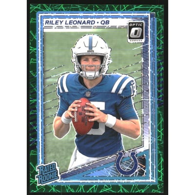 2025 Donruss Optic Green Velocity #255 Riley Leonard RR