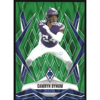 2025 Panini Phoenix Green Seismic #24 Camryn Bynum