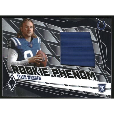 2025 Panini Phoenix Rookie Phenom Jerseys #23 Tyler Warren