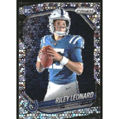2025 Panini Prizm Prizms No Huddle #416 Riley Leonard
