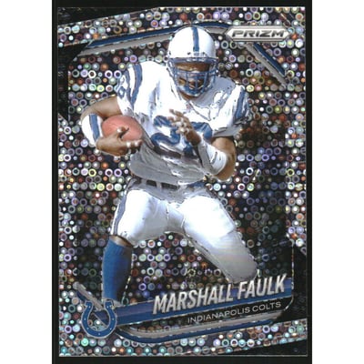 2025 Panini Prizm Prizms No Huddle #75 Marshall Faulk