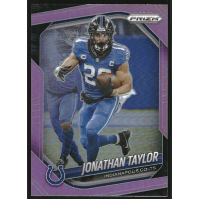 2025 Panini Prizm Prizms Pink #108 Jonathan Taylor