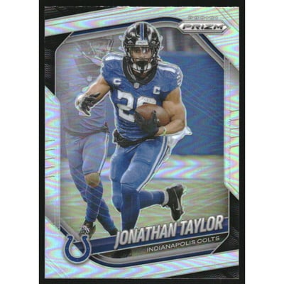 2025 Panini Prizm Prizms Silver #108 Jonathan Taylor