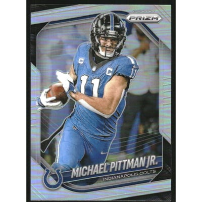 2025 Panini Prizm Prizms Silver #23 Michael Pittman Jr.
