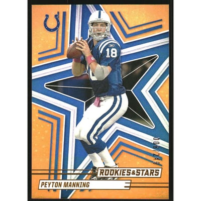 2025 Rookies and Stars Orange #82 Peyton Manning
