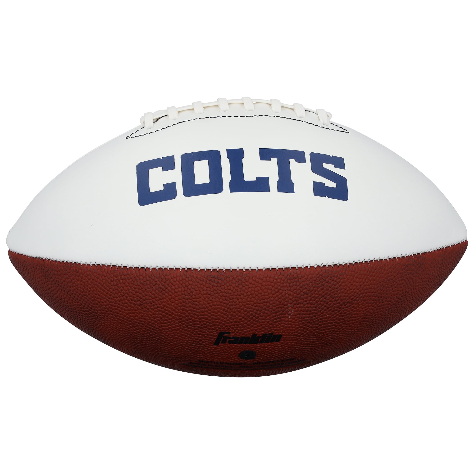 Ahmad Sauce Gardner Indianapolis Colts Autographed Franklin White Panel Football