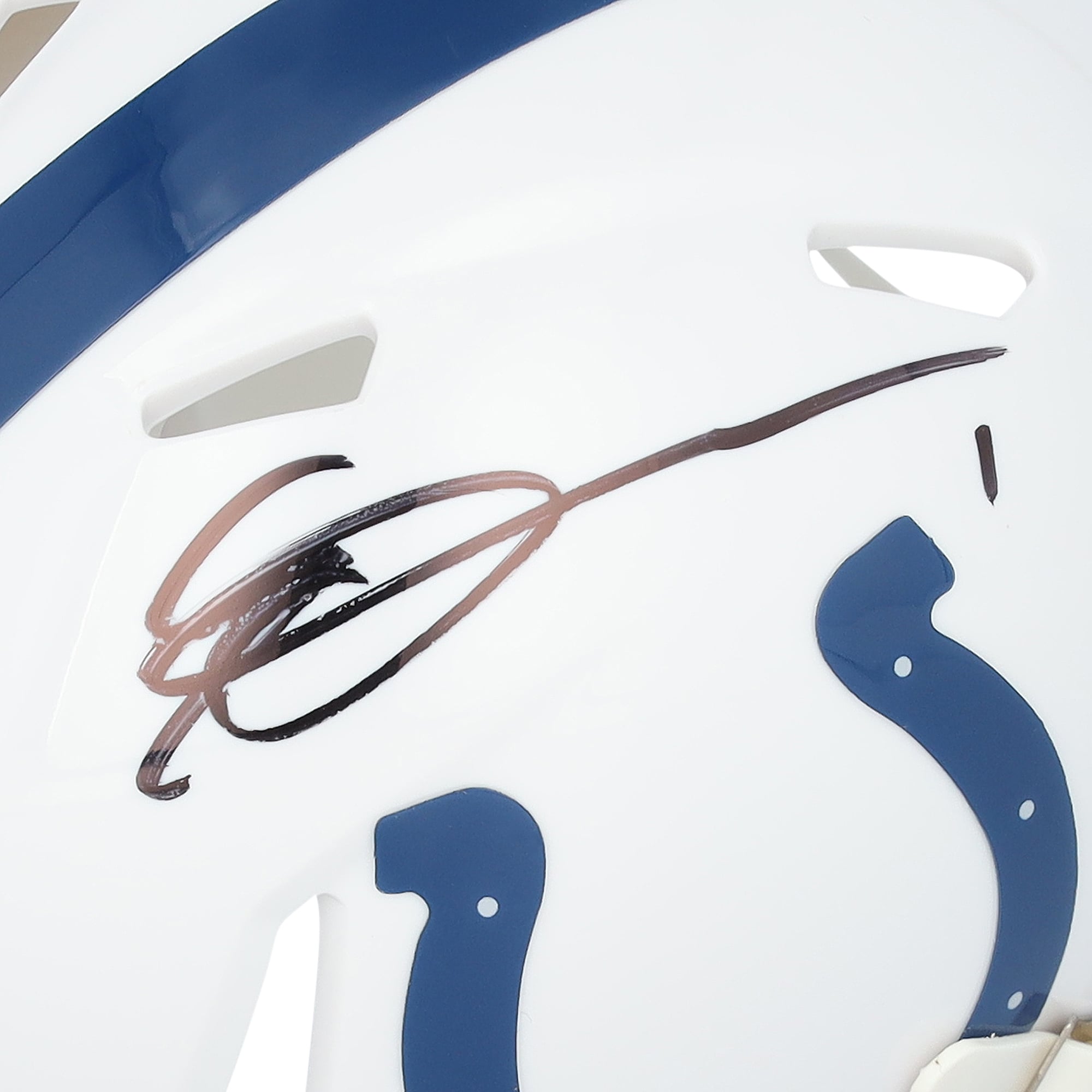 Ahmad Sauce Gardner Indianapolis Colts Autographed Riddell Speed Mini Helmet