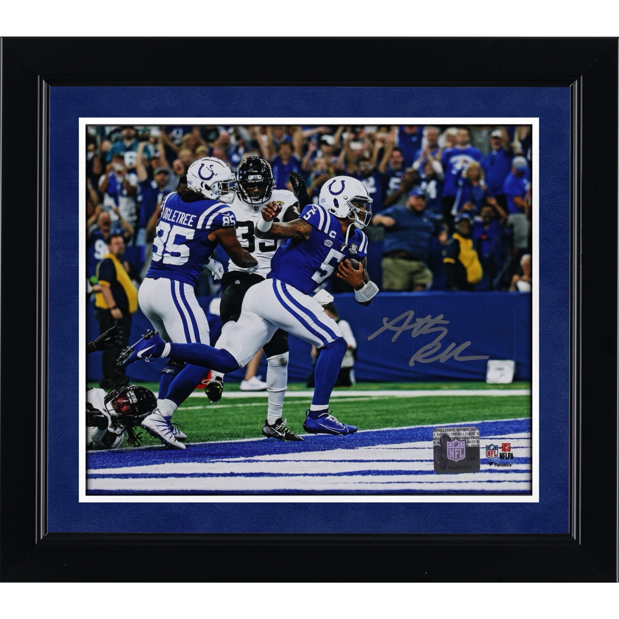 Anthony Richardson Indianapolis Colts Autographed 8" x 10" First Touchdown Photograph