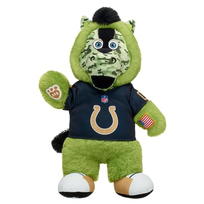 Indianapolis Colts Build-A-Bear Camo Mascot Plush