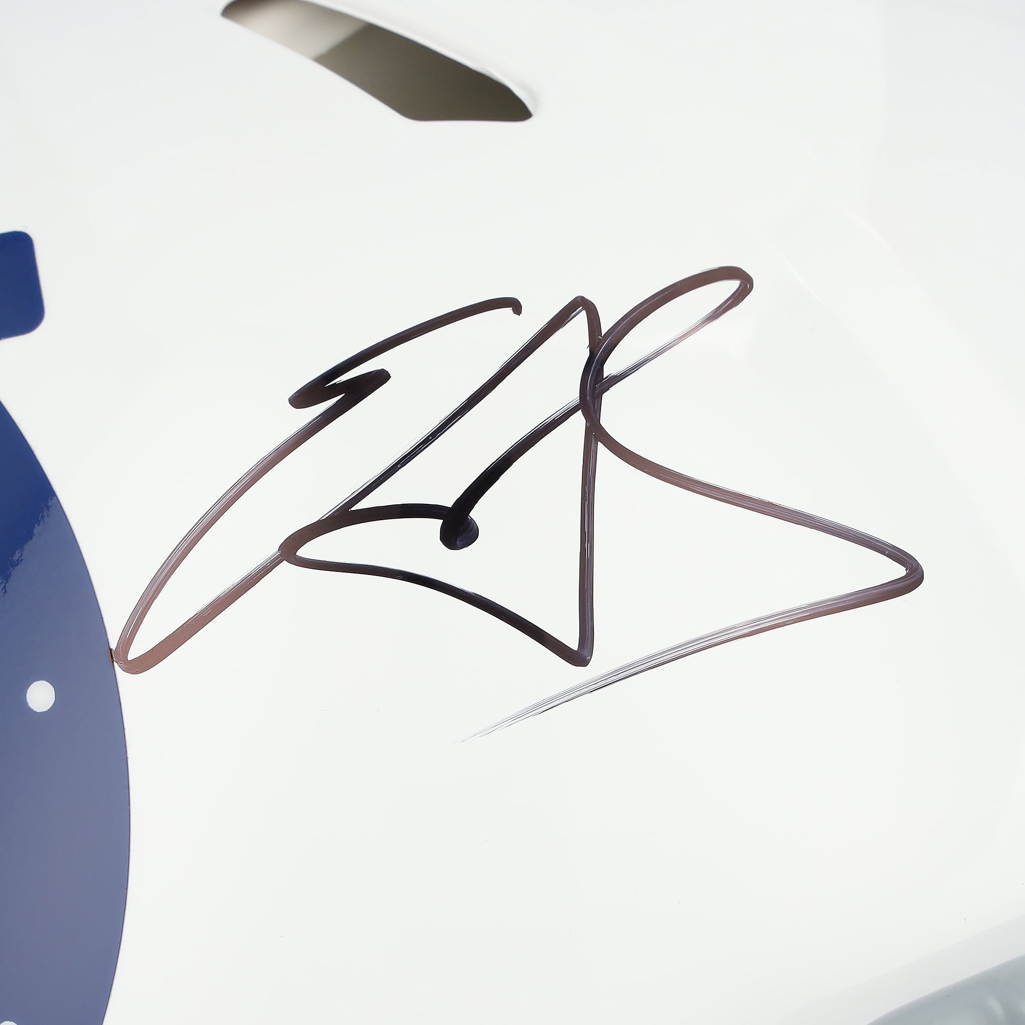 Casque Riddell Speed ​​Authentic autographié par Edgerrin James des Indianapolis Colts
