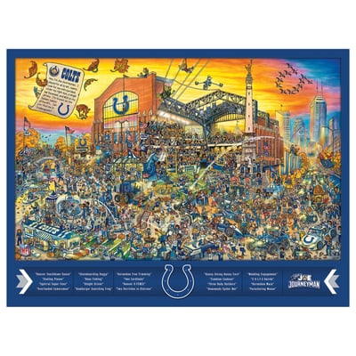 Indianapolis Colts Fanpoint 500-Piece Joe Journeyman Puzzle