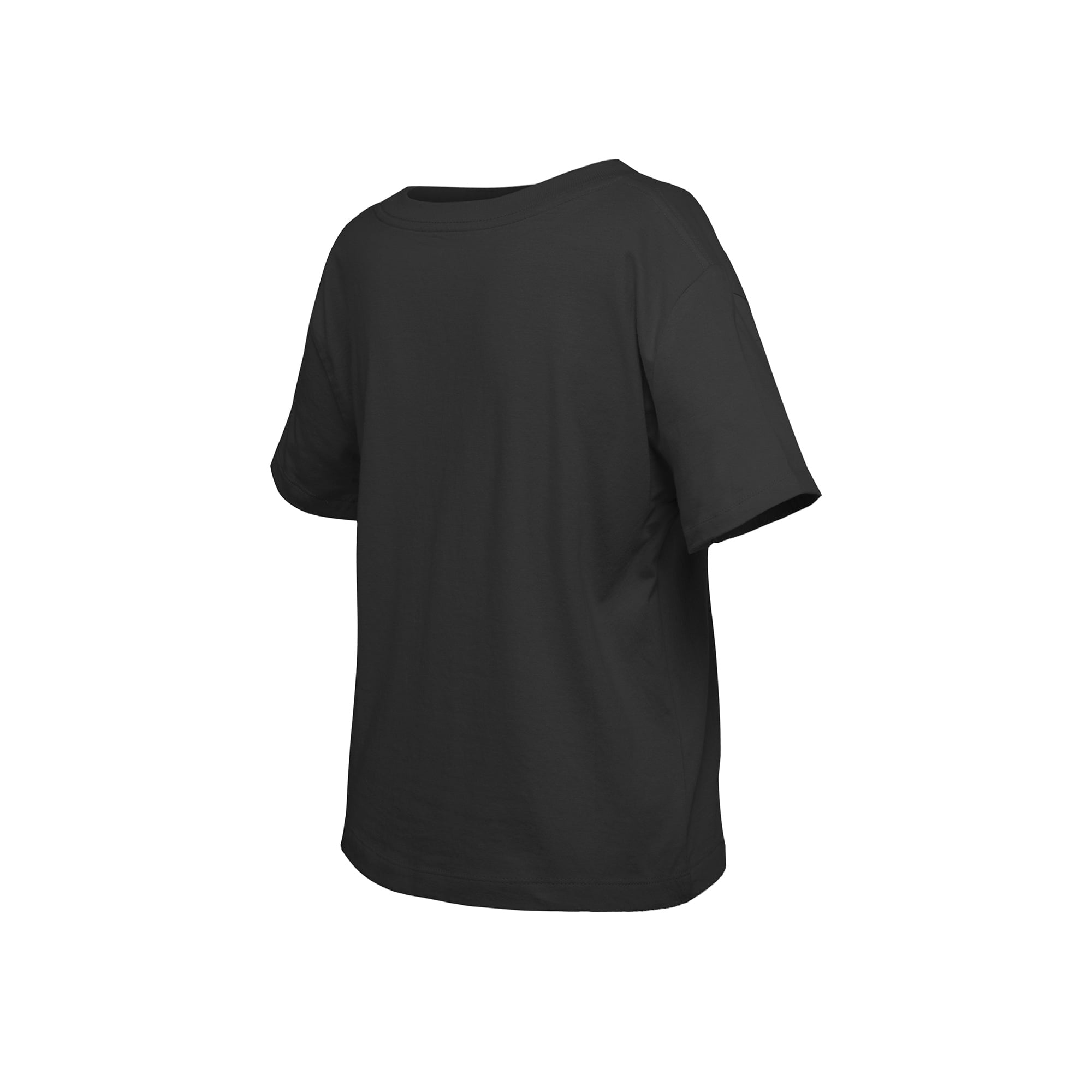 Girls Youth New Era Black Indianapolis Colts Flip Sequin Boxy T-Shirt