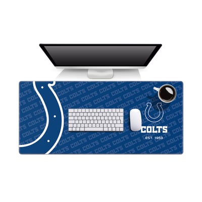 Indianapolis Colts IDNA 15.7" x 35.4" Logo Series Desk Pad