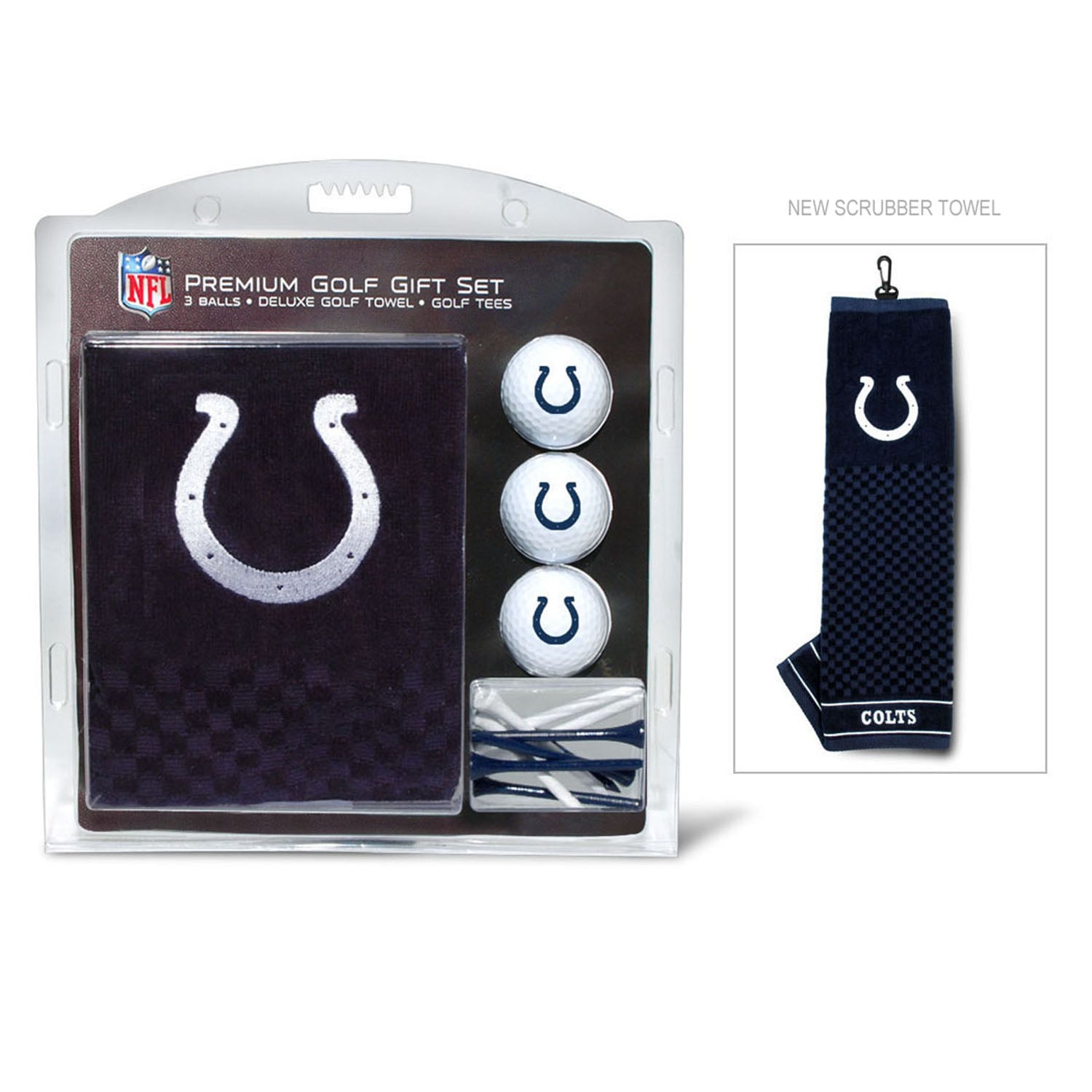 Indianapolis Colts Embroidered Golf Gift Set