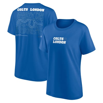 Camiseta Hometown del Indianapolis Colts International City Games 2026 - London - Mujer